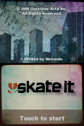 Skate It (Europe) (En,Fr,De,Es,It,Nl) screen shot title